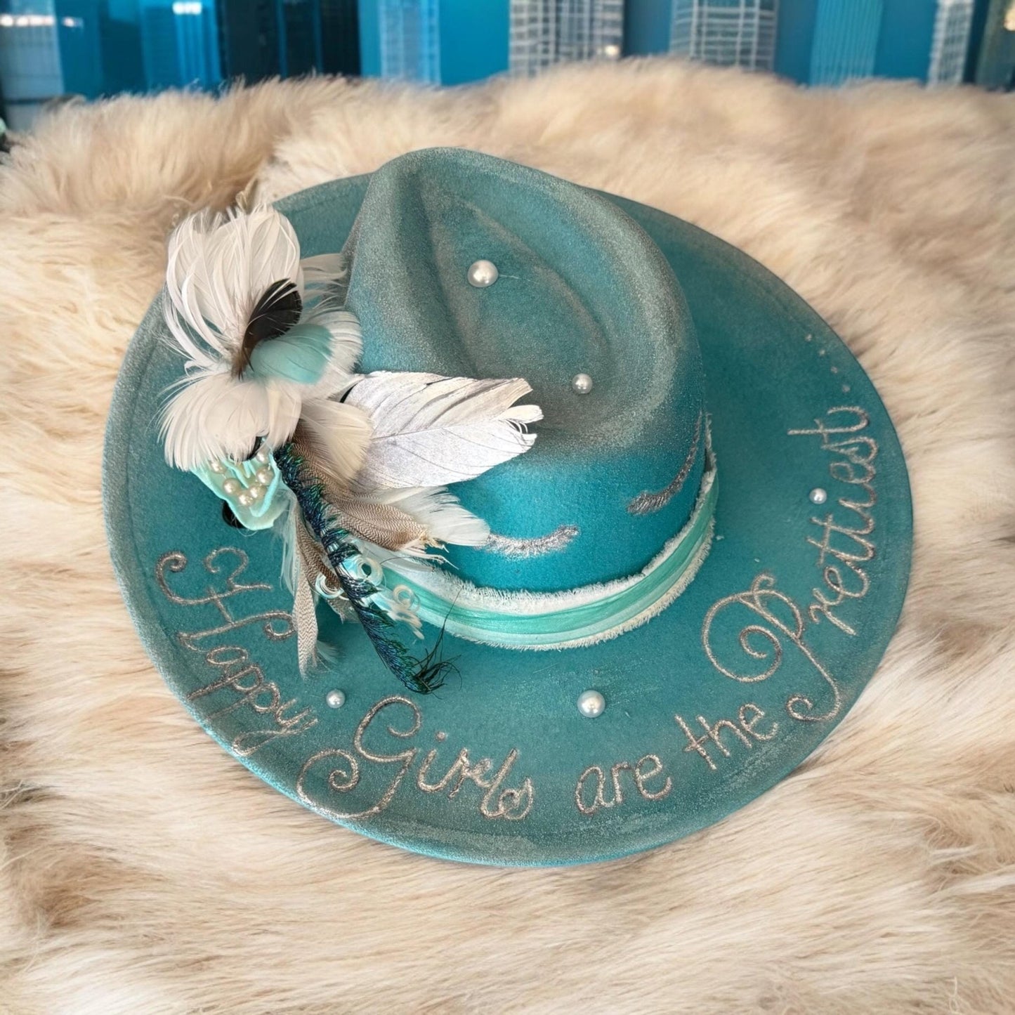 Breakfast at Tiffany’s - Turquoise and Tinsel-Home of Mad Gringa Hat Bar