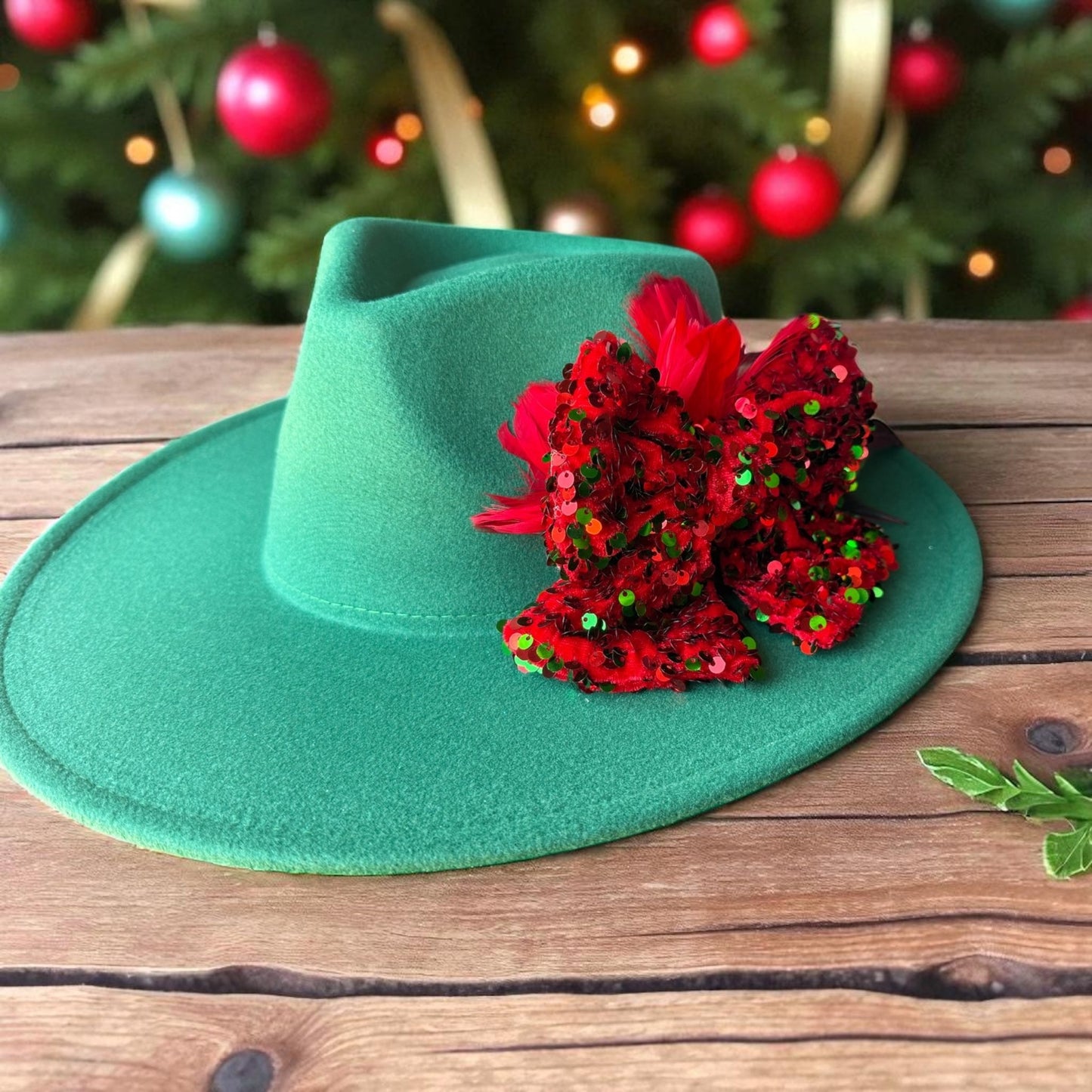 Crazy Christmas Hat Fascinator - Mad Gringa Hats & Boutique