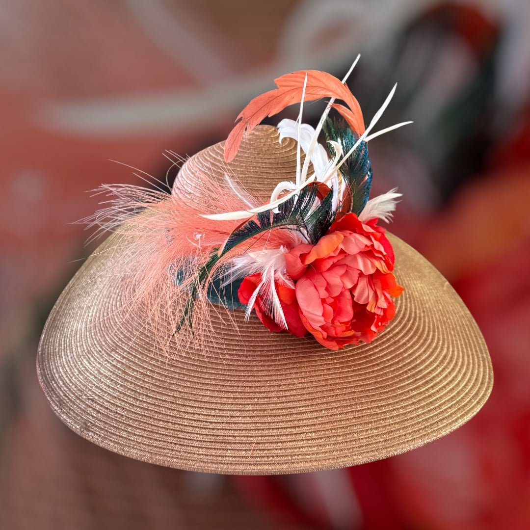 Something in the Orange Derby Hat - Mad Gringa Hats & Boutique