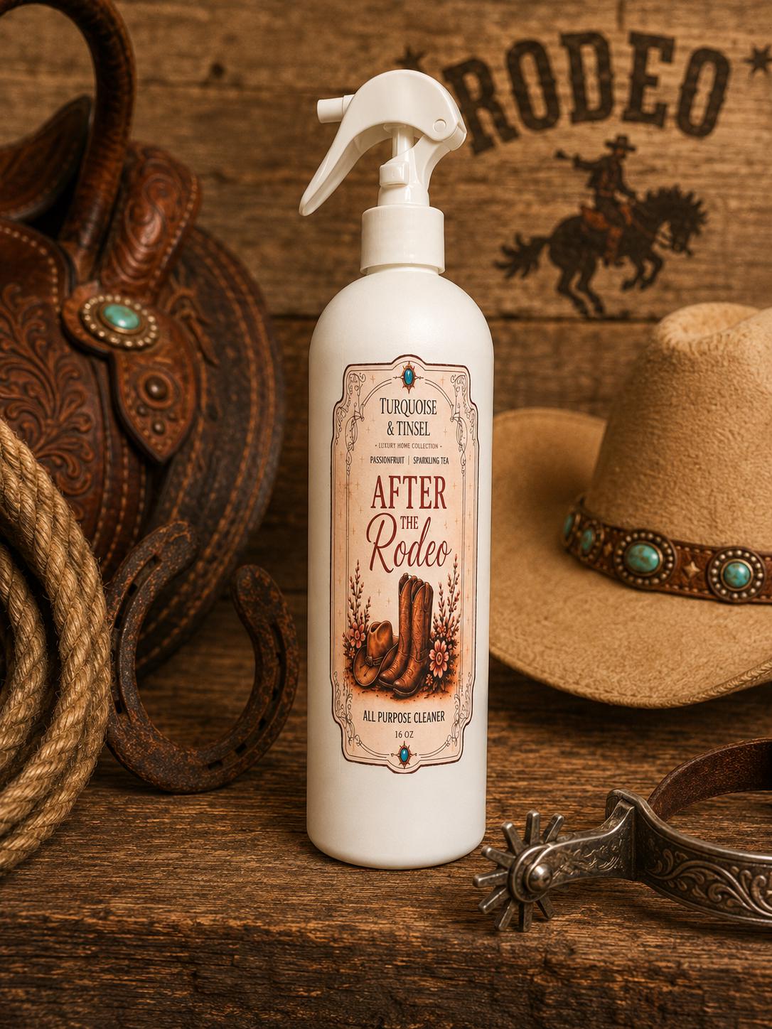 After The Rodeo Luxury Surface Cleaner - Turquoise and Tinsel-Home of Mad Gringa Hat Bar