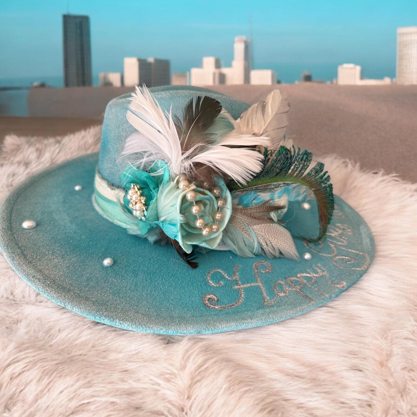 Breakfast at Tiffany’s - Turquoise and Tinsel-Home of Mad Gringa Hat Bar