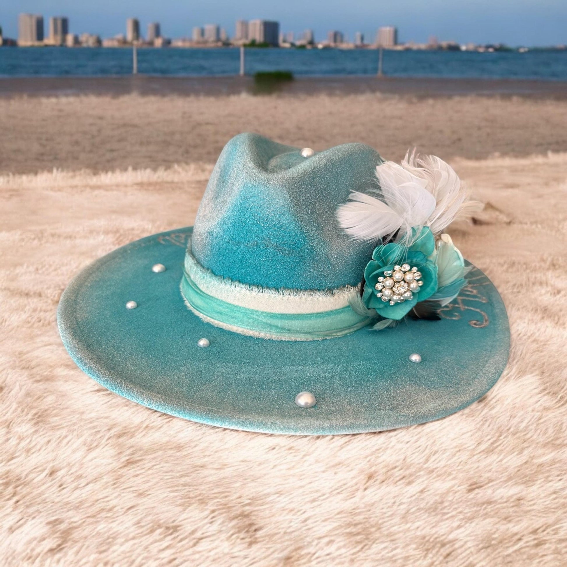 Breakfast at Tiffany’s - Turquoise and Tinsel-Home of Mad Gringa Hat Bar