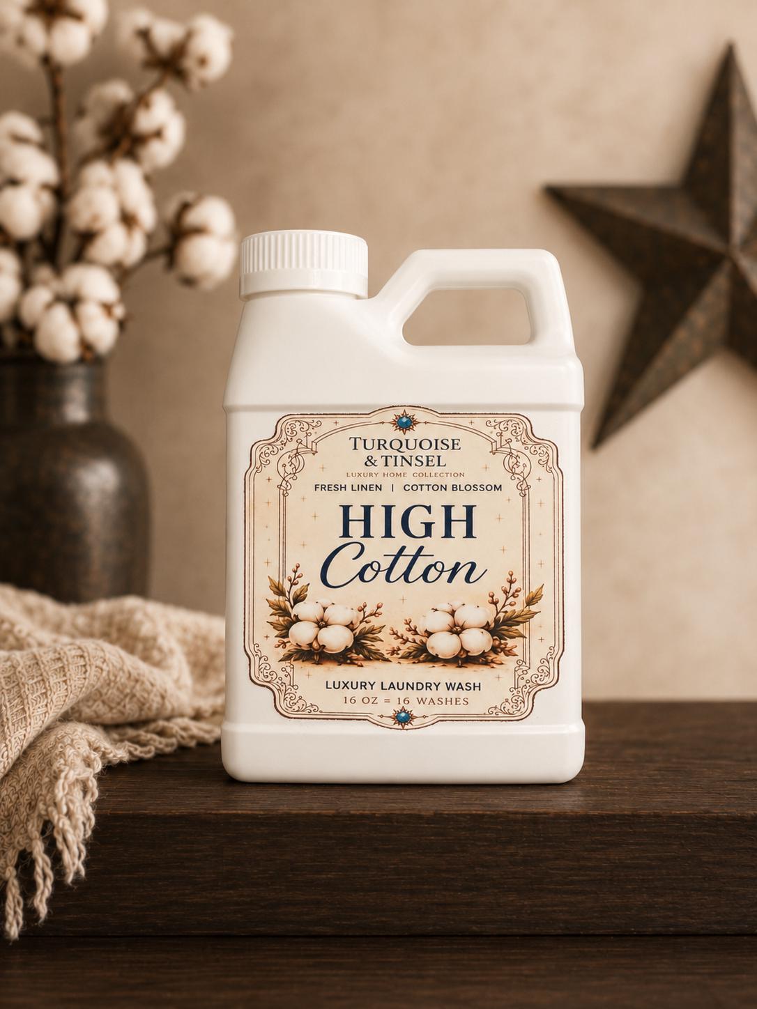 High Cotton Luxury Laundry Wash - Turquoise and Tinsel-Home of Mad Gringa Hat Bar
