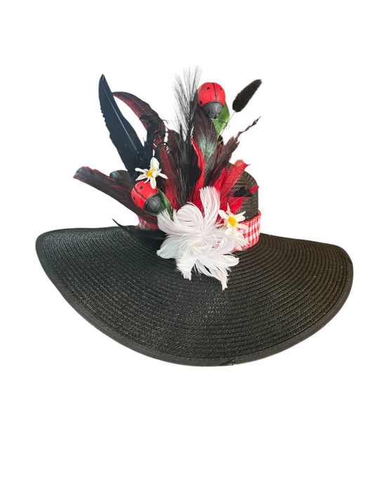Lady Ladybug Derby Hat - Mad Gringa Hats & Boutique