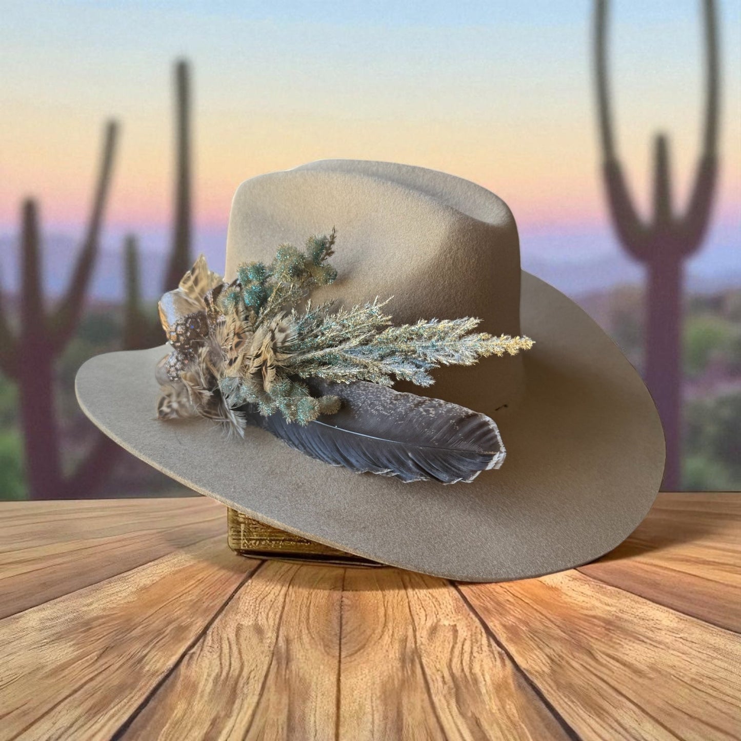 Legends of The Fall Hat Fascinator - Mad Gringa Hats & Boutique