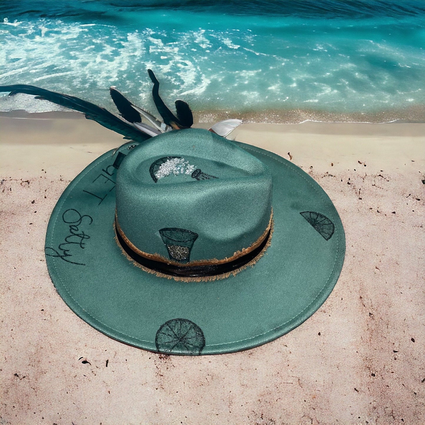 Let’s Get Salty “On Sale!” - Turquoise and Tinsel-Home of Mad Gringa Hat Bar