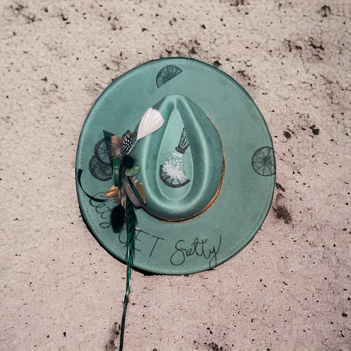 Let’s Get Salty “On Sale!” - Turquoise and Tinsel-Home of Mad Gringa Hat Bar