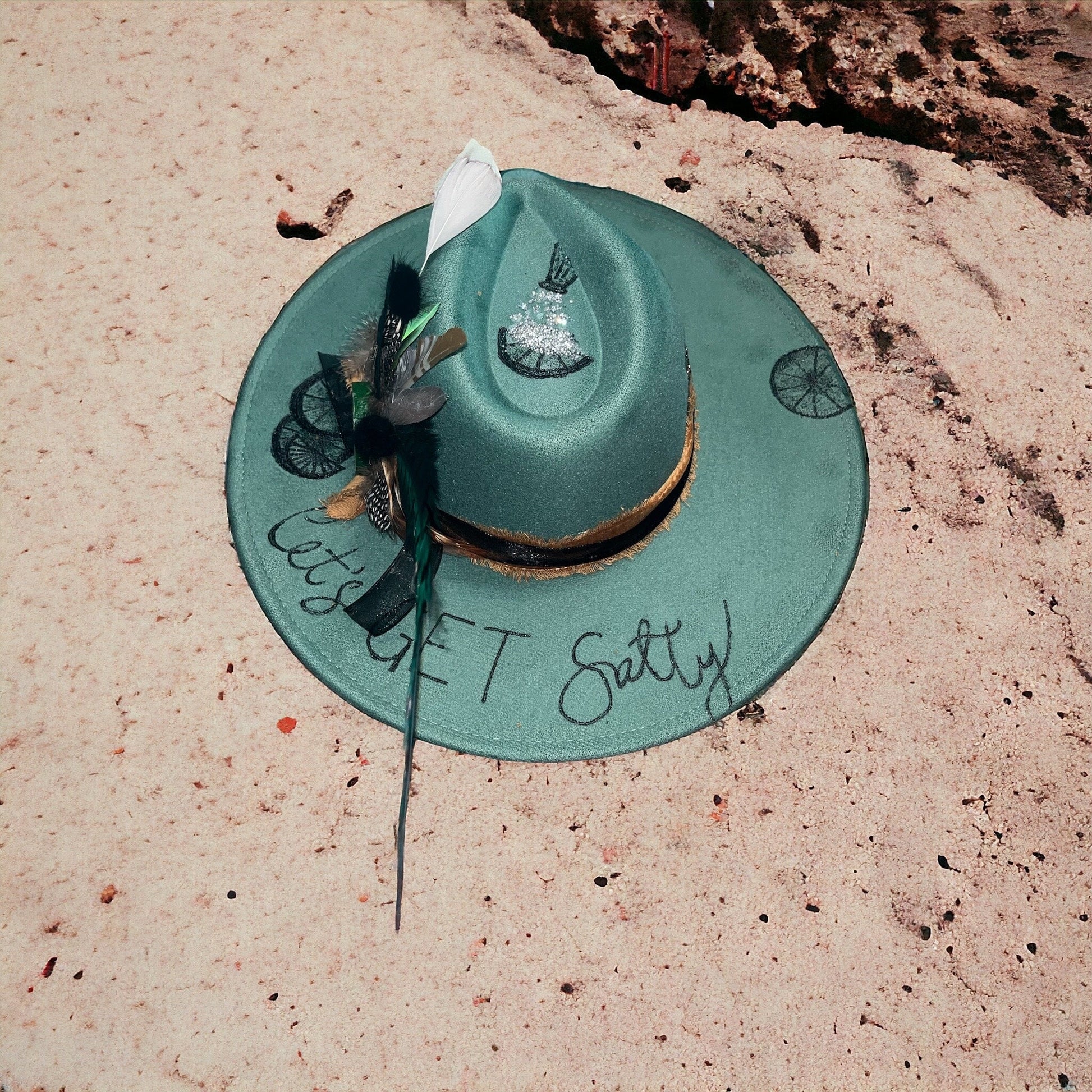 Let’s Get Salty “On Sale!” - Turquoise and Tinsel-Home of Mad Gringa Hat Bar