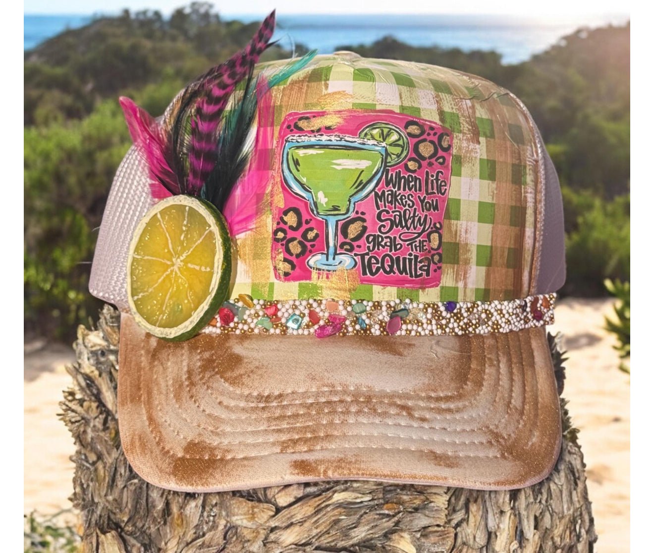 Let’s Get Salty Trucker Hat - Mad Gringa Hats & Boutique