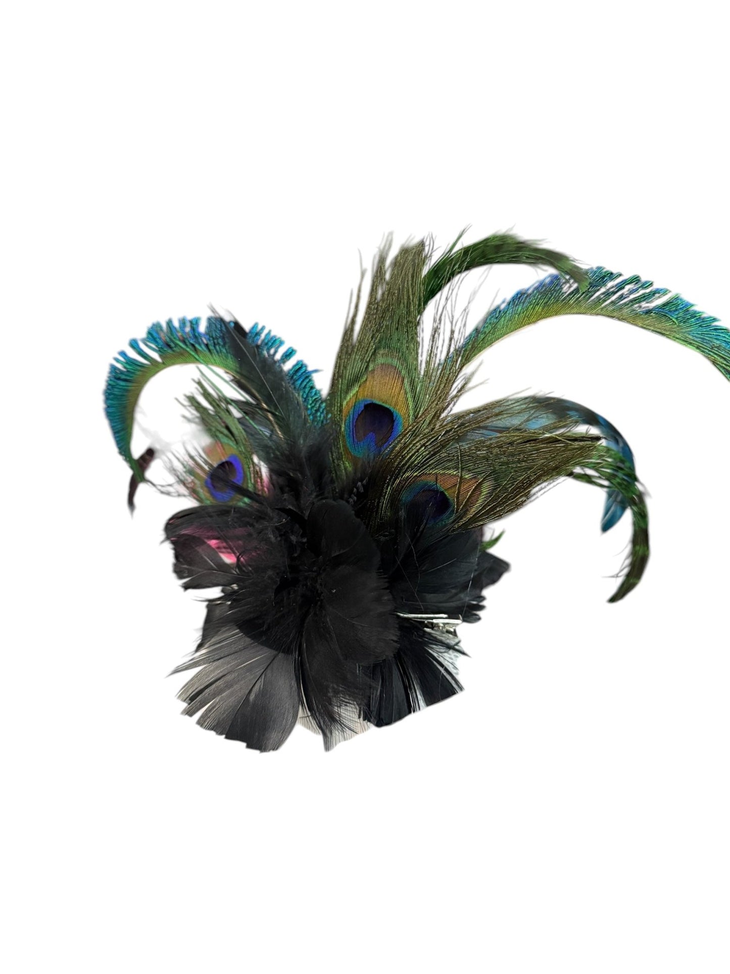 Peacock Derby Hat - Mad Gringa Hats & Boutique