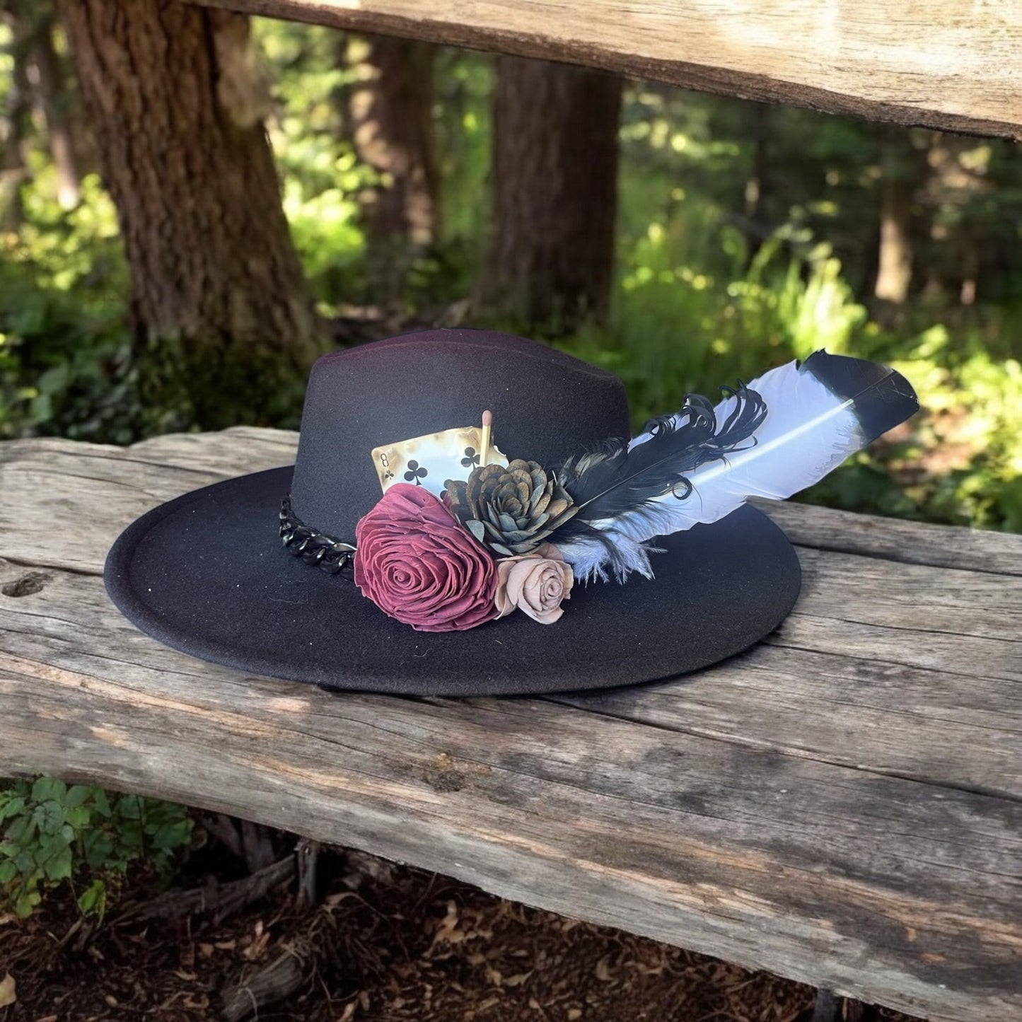 Plum Crazy Hat Fascinator - Mad Gringa Hats & Boutique