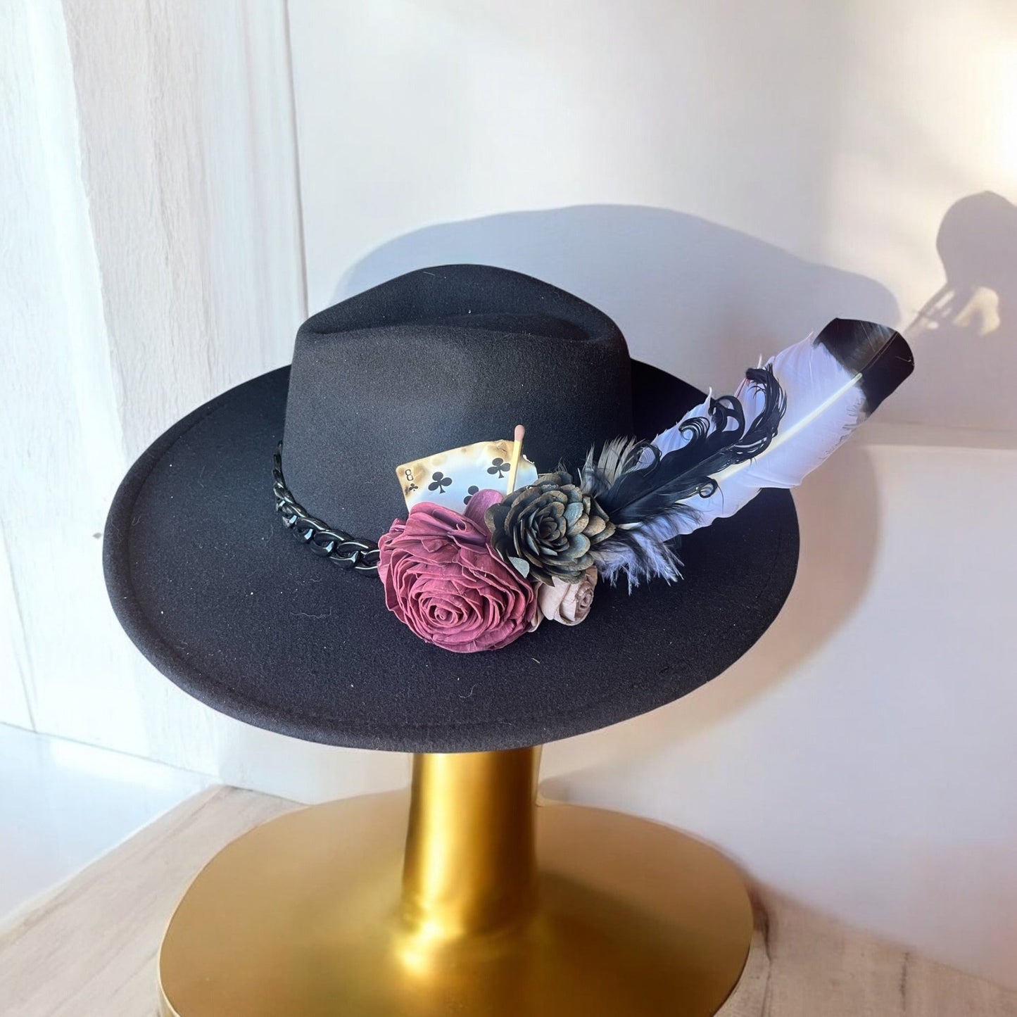 Plum Crazy Hat Fascinator - Mad Gringa Hats & Boutique