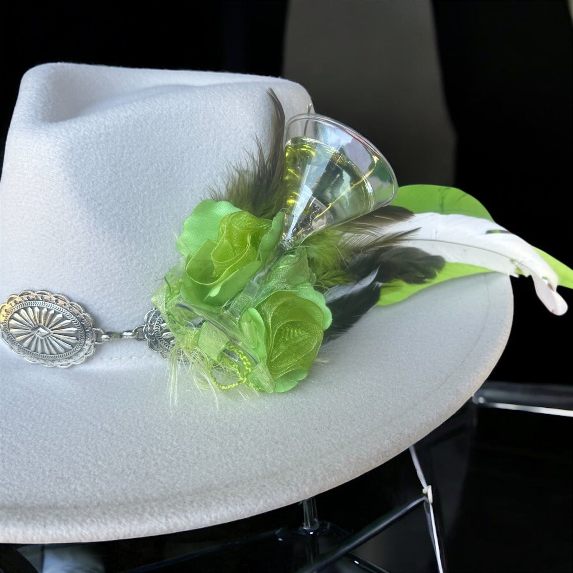 Tini Time Hat Fascinator - Mad Gringa Hats & Boutique