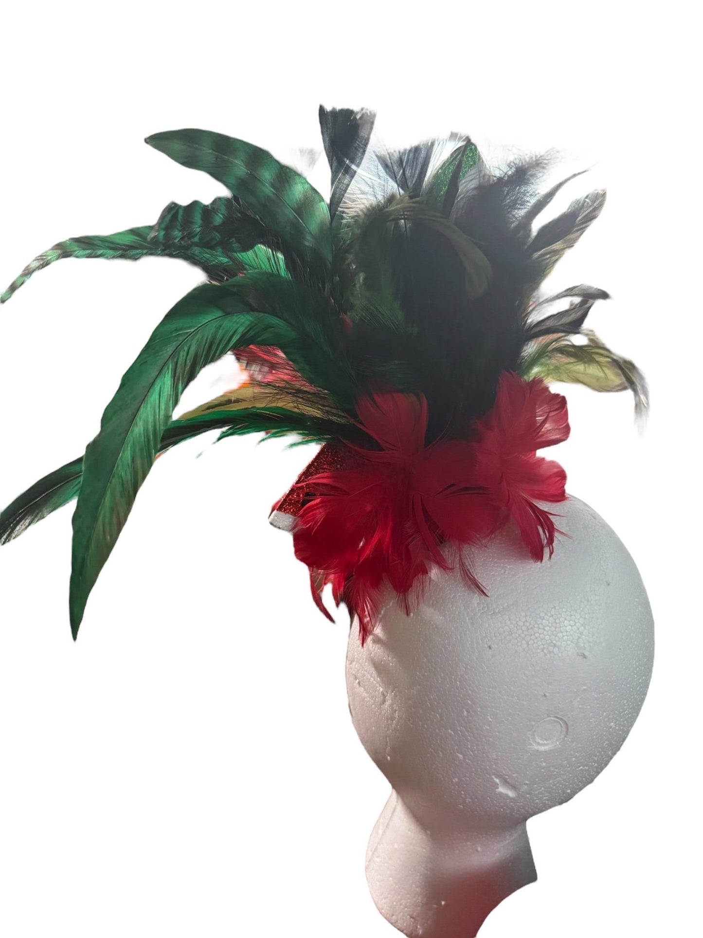 Watermelon Derby Headband - Turquoise and Tinsel-Home of Mad Gringa Hat Bar