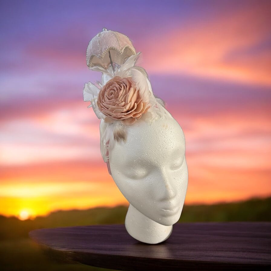 When It Rains Headband Fascinator - Mad Gringa Hats & Boutique