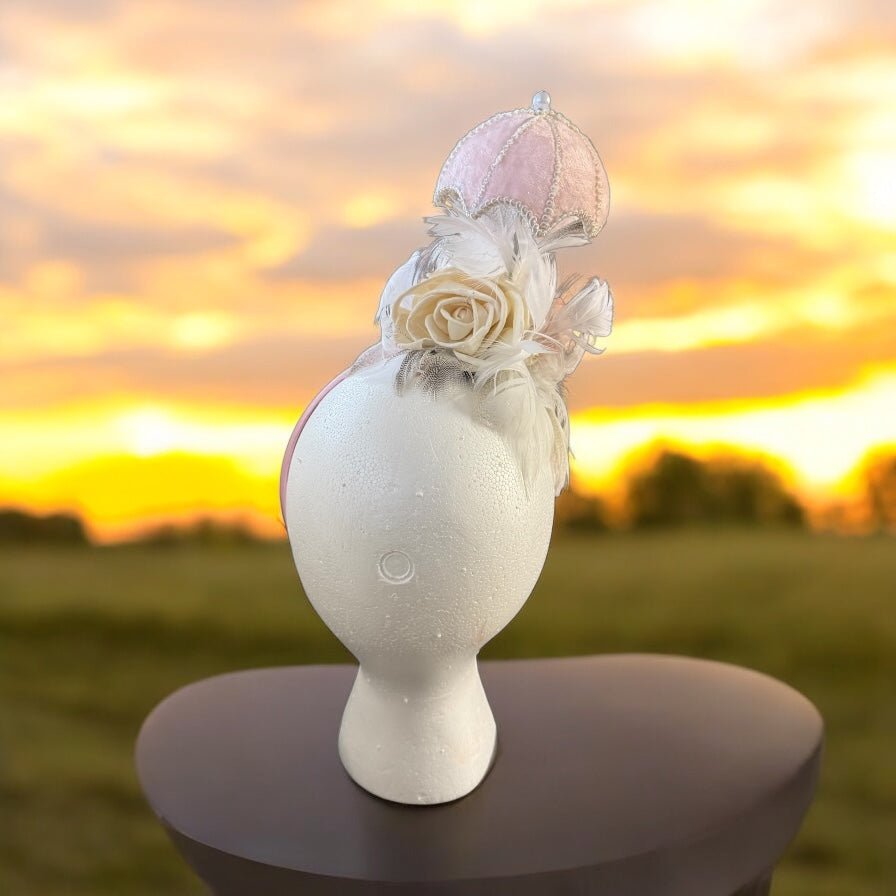 When It Rains Headband Fascinator - Mad Gringa Hats & Boutique