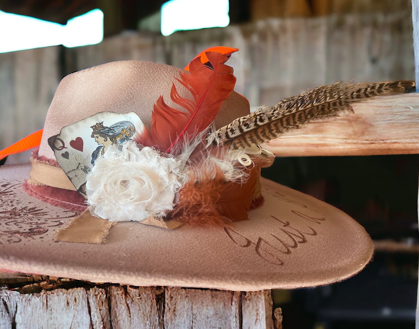 Just a Small Town Girl Hat Fascinator - Mad Gringa Hats & Boutique