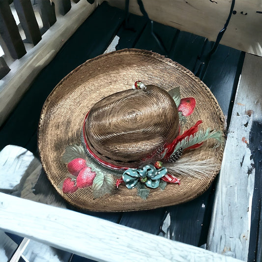 Strawberry Feels - Mad Gringa Hats & Boutique